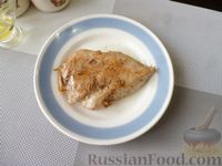 Вьетнамский салат с запечённой курицей и арахисом